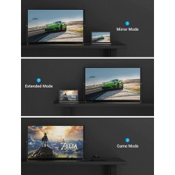 Vention кабел Display Port 1.4 DP M / M 8K 2m - Cotton Braided, Blue Aluminum Alloy - HCELH