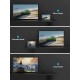 Vention кабел Display Port 1.4 DP M / M 8K 1.5m - Cotton Braided, Blue Aluminum Alloy - HCELG
