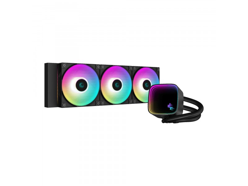 DeepCool водно охлаждане Water Cooling LS720 SE - Addressable RGB, Infinity mirror design - LGA1700/AM5