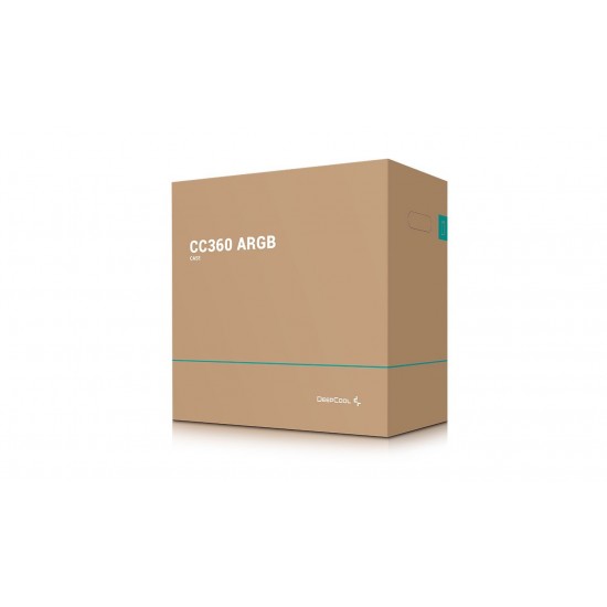 DeepCool кутия Case mATX - CC360 A-RGB