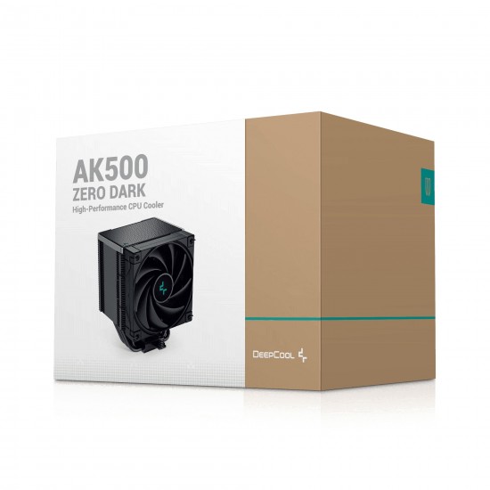 DeepCool охладител за процесор CPU Cooler - AK500 Zero Dark