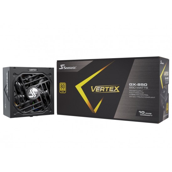 Seasonic захранване PSU ATX 3.0 850W Gold - VERTEX GX-850 - 12851GXAFS
