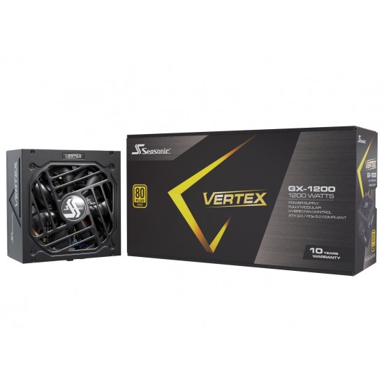Seasonic захранване PSU ATX 3.0 1200W Gold - VERTEX GX-1200 - 12122GXAFS