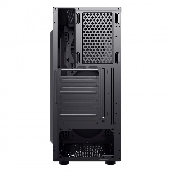 Makki кутия за компютър Case ATX L10 aRGB - Remote/4 Fans