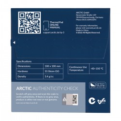 Arctic Термопад Thermal pad TP-3 100x100mm, 1.0mm - ACTPD00053A Arctic Термопад Thermal pad TP-3 100x100mm, 1.0mm - ACTPD00053A