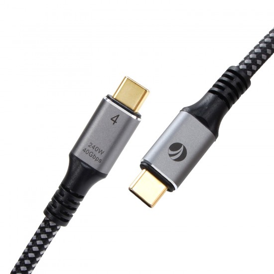 VCom кабел USB4.0 Type-C/Type-C 40Gbps, 240W - CU541M-1.2m