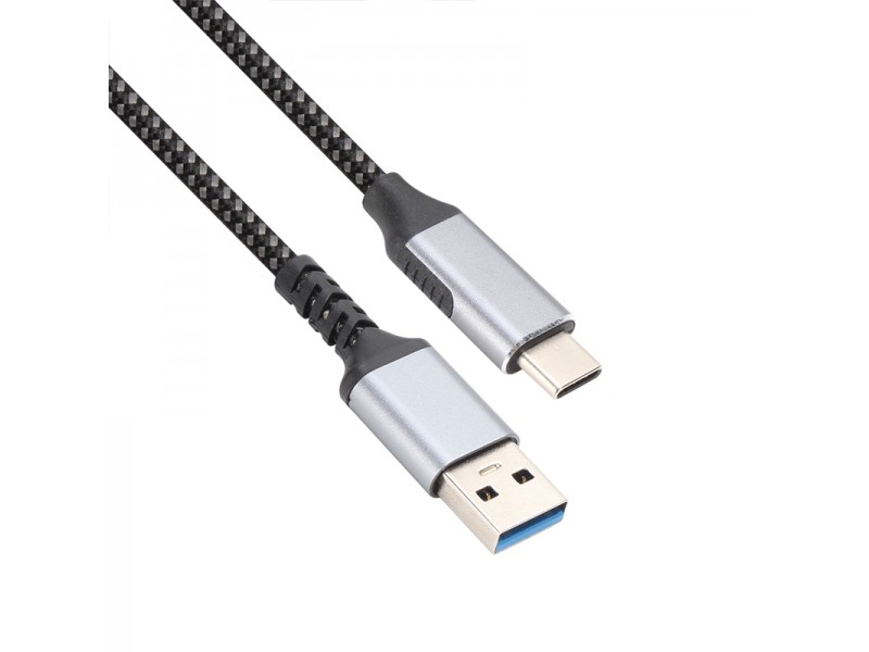 VCom Кабел USB 3.2 Gen2 Type-C / USB AM, 10Gbps, Black - CU401M-1m