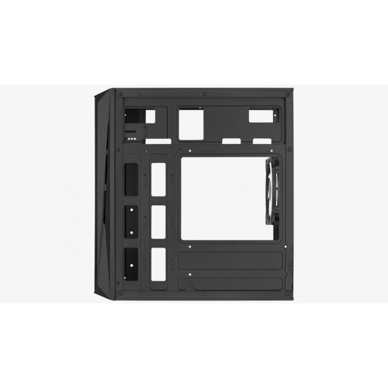AeroCool кутия Case mATX - CS-107-A-BK-v2 - 3 fans included