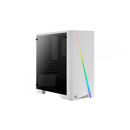 AeroCool кутия Case mATX - Cylon Mini White - RGB - ACCS-PV12012.21