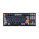 Marvo механична клавиатура Gaming Mechanical Keyboard KG980-A - RGB, Blue switches, TKL