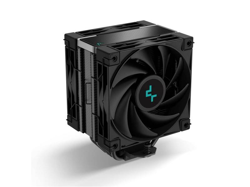 DeepCool охладител CPU Cooler AK400 Zero Dark Plus - Dual-Fan - LGA1700/AM5
