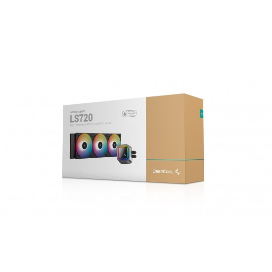 DeepCool водно охлаждане Water Cooling LS720 - Addressable RGB, Infinity mirror design - LGA1700/AM5