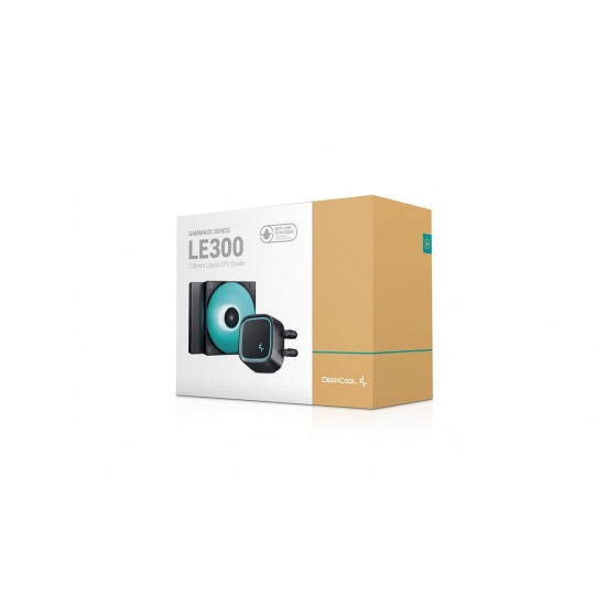 DeepCool водно охлаждане Water Cooling LE300 MARRS - Green backlight - LGA1700/AM5