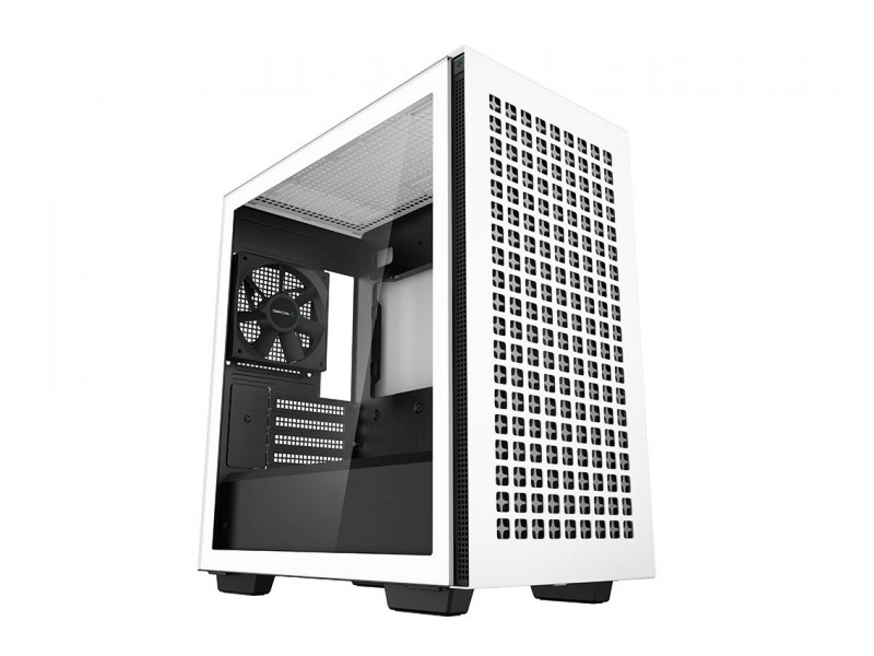 DeepCool кутия Case mATX - CH370 WH