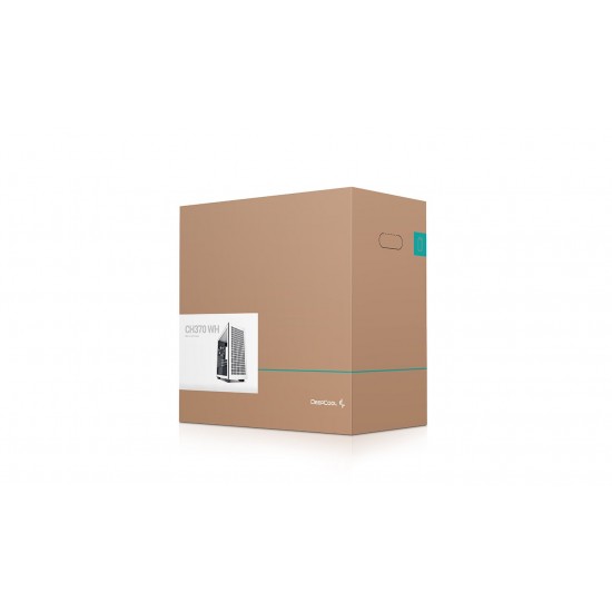 DeepCool кутия Case mATX - CH370 WH