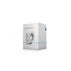 DeepCool охладител CPU Cooler AK400 White - LGA1700/AM5 DeepCool охладител CPU Cooler AK400 White - LGA1700/AM5