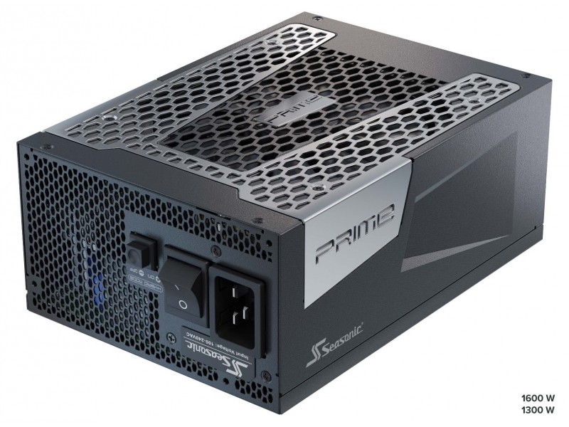 Seasonic захранване PSU 1600W Titanium PCIe Gen 5 - PRIME TX-1600 - SSR-1600TR