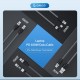 Orico кабел Cable USB C-to-C PD 100W Charging 0.5m Black - C2CZ-BK-05