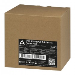 Arctic Комплект вентилатори Fan Pack 3-in-1 - P12 PWM PST A-RGB (Black)