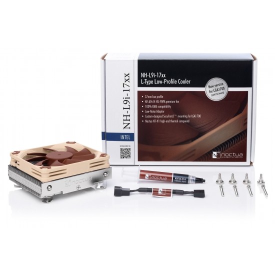 Noctua Охлаждане CPU Cooler NH-L9i-17xx Low Profile
