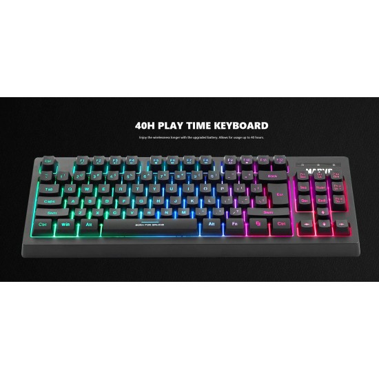 Marvo Безжичен геймърски комплект Wireless Gaming COMBO KW516 2-in-1, Bluetooth 5.0 - Keyboard, Mouse