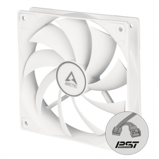 Arctic Вентилатор Arctic Fan F12 PWM PST (white) - 120mm/230-1350rpm