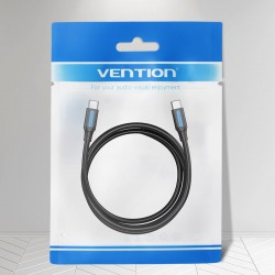 Vention Кабел USB 2.0 Type-C to Type-C - 1.5M Black 5A Fast Charge - COTBG