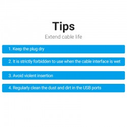 Vention Кабел USB 3.1 Type-C / USB 2.0 AM - 0.5M Black 5A Fast Charge - CORBD