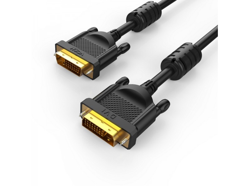 VCom кабел DVI 24+1 Dual Link M / M +2 Ferrites - CG442GD-1.8m