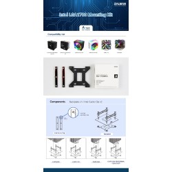 Zalman Mounting Kit LGA1700 TYPE-A for CNPS10x/16x/17x/20x - ZM1700-MKA