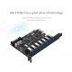 Orico карта PCI-E card 7 x USB3.0 port 5Gbps - PVU3-7U-V1