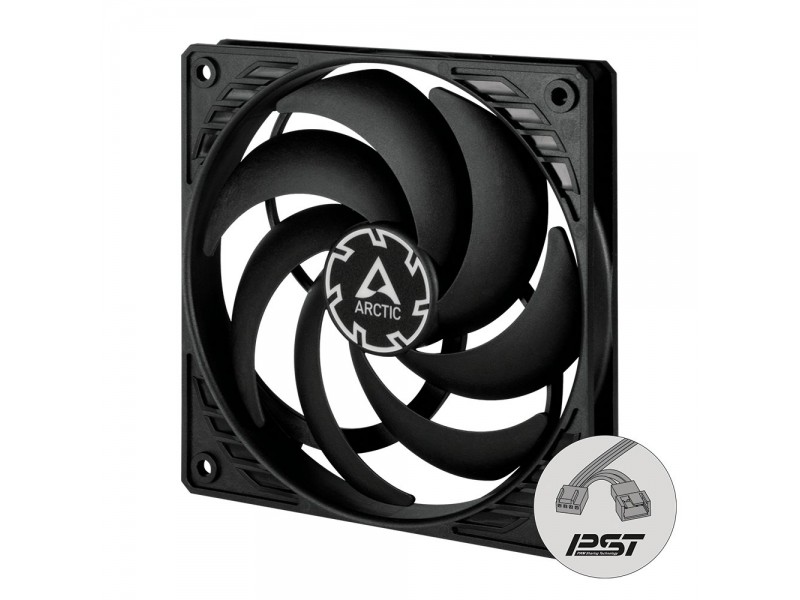 Arctic управляем вентилатор Fan 120x120x15mm - P12 SLIM PWM PST - 300-2100 RPM