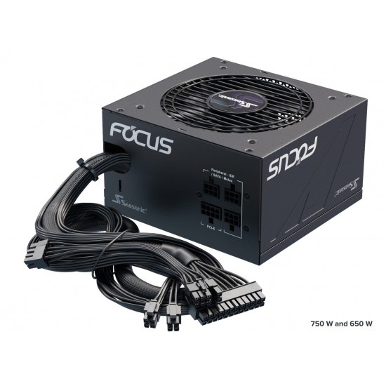 Seasonic Захранване PSU 650W Gold, Semi-Modular - FOCUS GM-650 - SSR-650FM