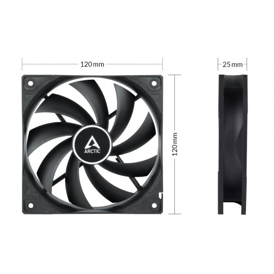 Arctic Вентилатор Arctic Fan F12 PWM PST CO (black) - 2Ball - 230-1350rpm