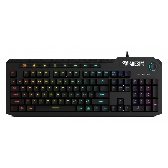 Gamdias геймърски комплект Gaming COMBO 3-in-1 Keyboard, Mouse, Pad - ARES P2