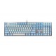 Gamdias механична клавиатура Gaming Keyboard Mechanical  - HERMES M5 - 1000Hz, Aluminium plate