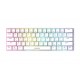 Gamdias геймърска клавиатура Gaming Keyboard Mechanical - HERMES E3 RGB - White, 61 keys, 1000Hz