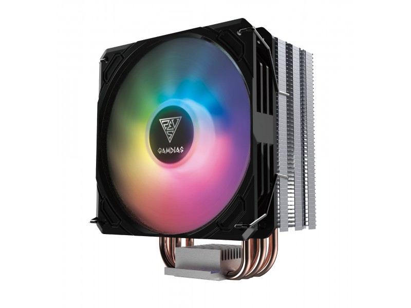 Gamdias охладител CPU Cooler BOREAS E1-410 A-RGB