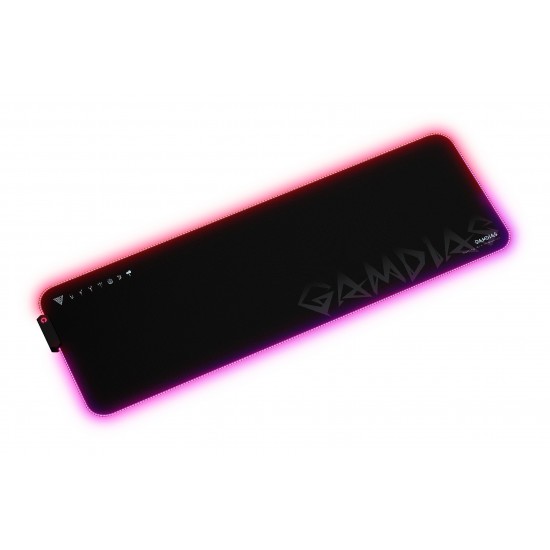Gamdias светеща подложка за мишка Mouse pad - NYX P3 Multi Color - RGB, USB