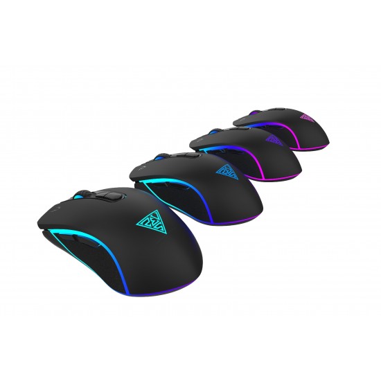 Gamdias Геймърска мишка Gaming Mouse - ZEUS E3 + PAD - 3600dpi, Backlight