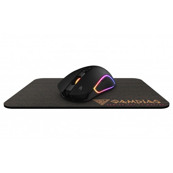 Gamdias Геймърска мишка Gaming Mouse - ZEUS E3 + PAD - 3600dpi, Backlight