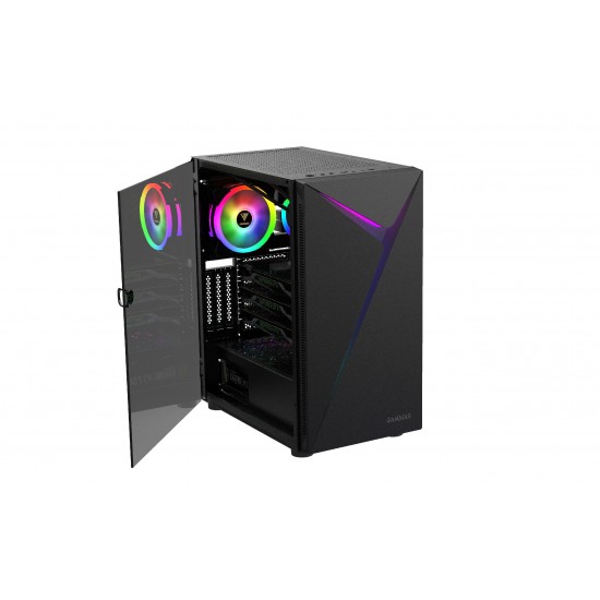 Gamdias кутия Case ATX - ARGUS E4 Elite - aRGB, Tempered Glass