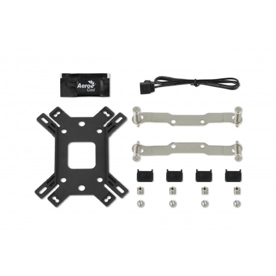 AeroCool охладител CPU Cooler - Cylon 4F BLACK aRGB PWM - ACTC-CL30420.01