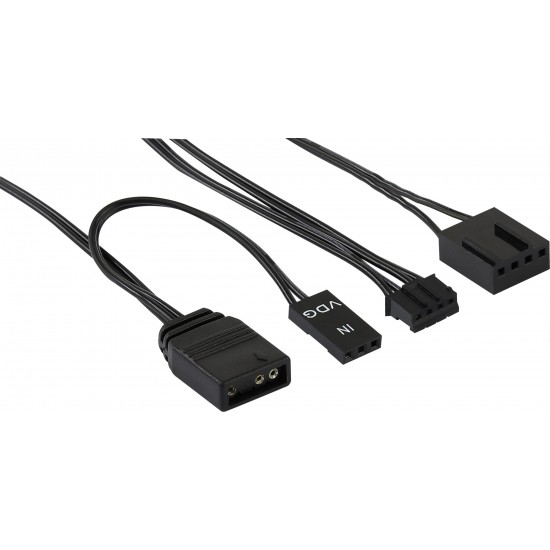 AeroCool комплект вентилатори Fan Pack 3-in-1 3x120mm - Saturn 12F ARGB Pro - Addressable RGB with Hub, Remote - ACF3-ST10247.01