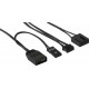 AeroCool комплект вентилатори Fan Pack 3-in-1 3x120mm - Saturn 12F ARGB Pro - Addressable RGB with Hub, Remote - ACF3-ST10247.01