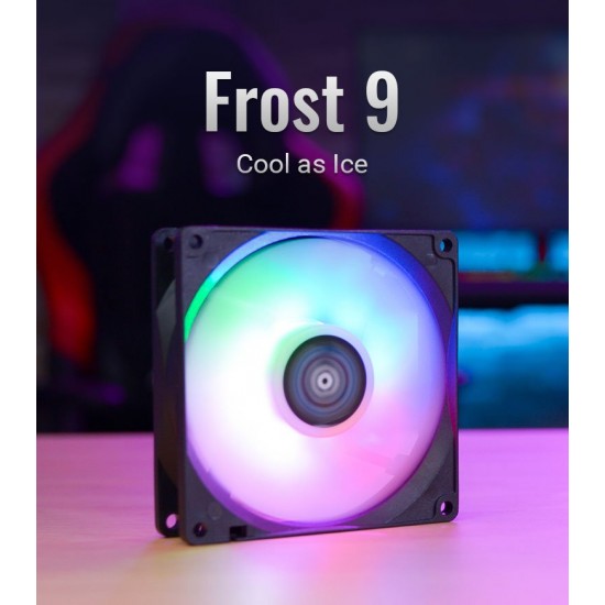 AeroCool вентилатор Fan 92 mm - Frost 9 - Fixed RGB - ACF2-FS10117.11
