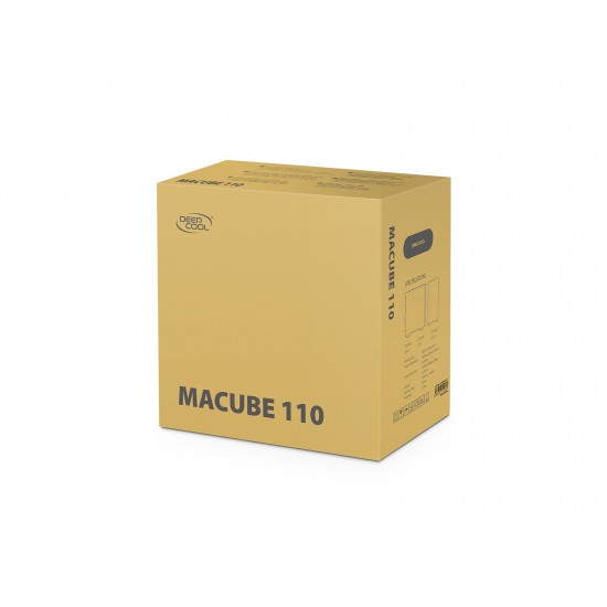 DeepCool Кутия за компютър Case mATX - MACUBE 110 BK
