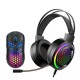 Marvo Геймърски комплект Gaming COMBO MH01 Black 2-in-1 - Headset, Mouse - RGB - MARVO-MH01BK