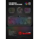 Marvo геймърска клавиатура Gaming Keyboard K680 - Wrist support, 114 keys, Backlight - MARVO-K680