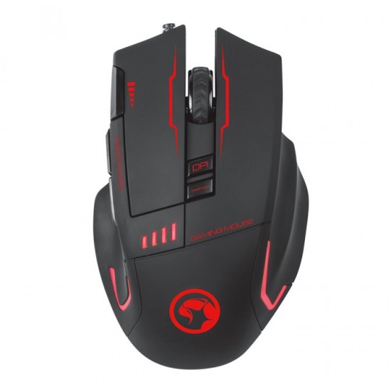 Marvo Геймърски комплект Gaming COMBO G909+G1 2-in-1 - Mouse Programmable, Mousepad - MARVO-G909+G1